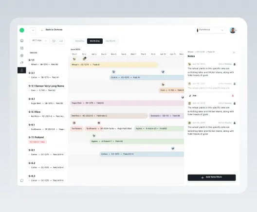 Monitor and compare fields
