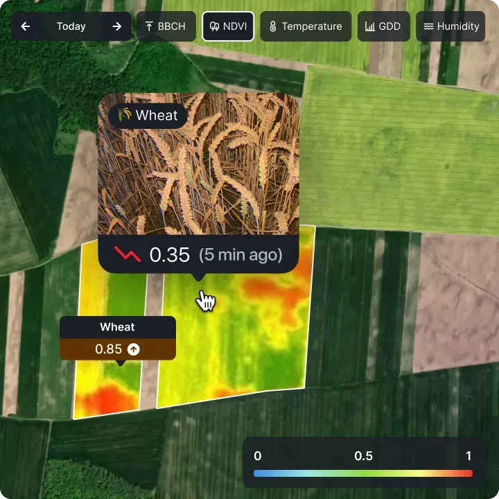 Advanced remote field scouting